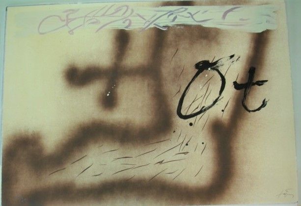 Lithographie Tàpies - Suite 63 x 90