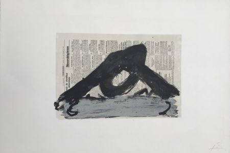 Lithographie Tàpies - Suite 63 x 90