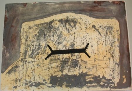 Lithographie Tàpies - Suite 63 x 90