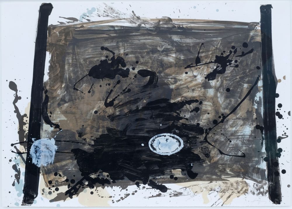 Lithographie Tàpies - Suite 63 x 90 (No 2)