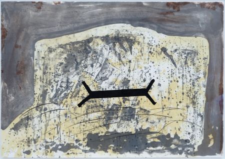 Lithographie Tàpies - Suite 63 x 90 (No 6)