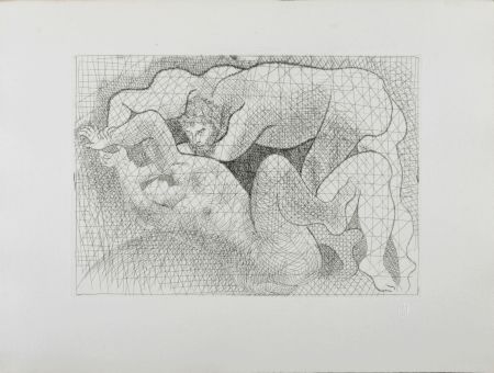 Eau-Forte Picasso - Suite Vollard : Le Viol, 1931