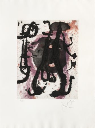 Gravure Miró - Sumo (D. 459)