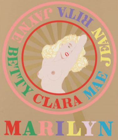 Sérigraphie Indiana - Sunburst Marilyn