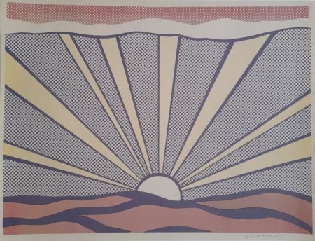 Lithographie Lichtenstein - Sunrise 
