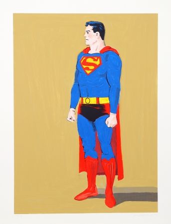 Lithographie Ramos -  Superman