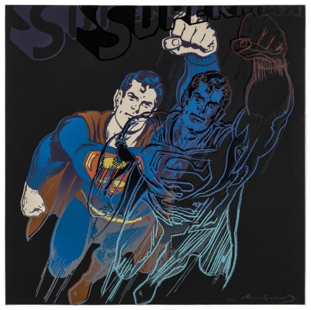 Sérigraphie Warhol - Superman (FS II.260)