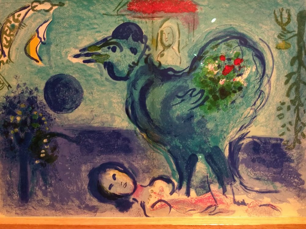 Livre Illustré Chagall - Sur quatre murs