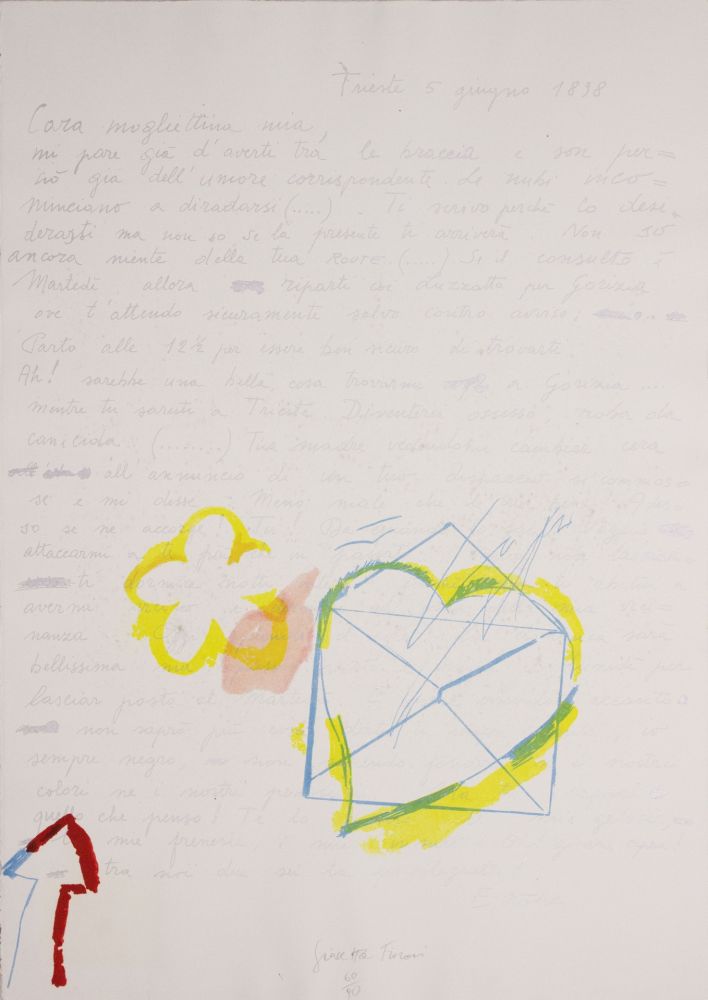 Sérigraphie Fioroni - Svevo, una lettera d'amore