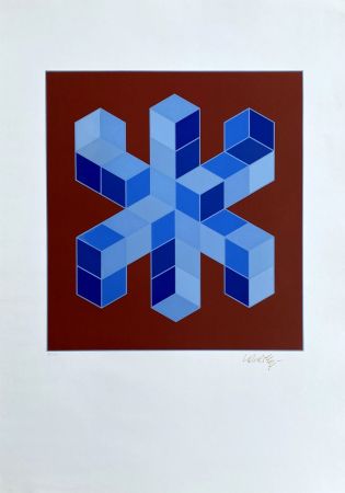 Sérigraphie Vasarely - Sylla-6