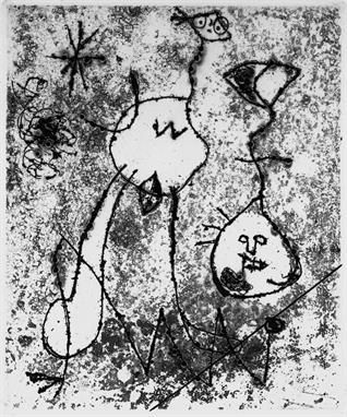 Gravure Miró - Série V
