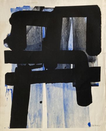 Sérigraphie Soulages - Sérigraphie 2 - 1973