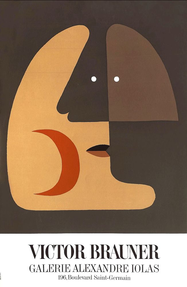 Sérigraphie Brauner - Sérigraphie Galerie Alexandre Iolas, 1972