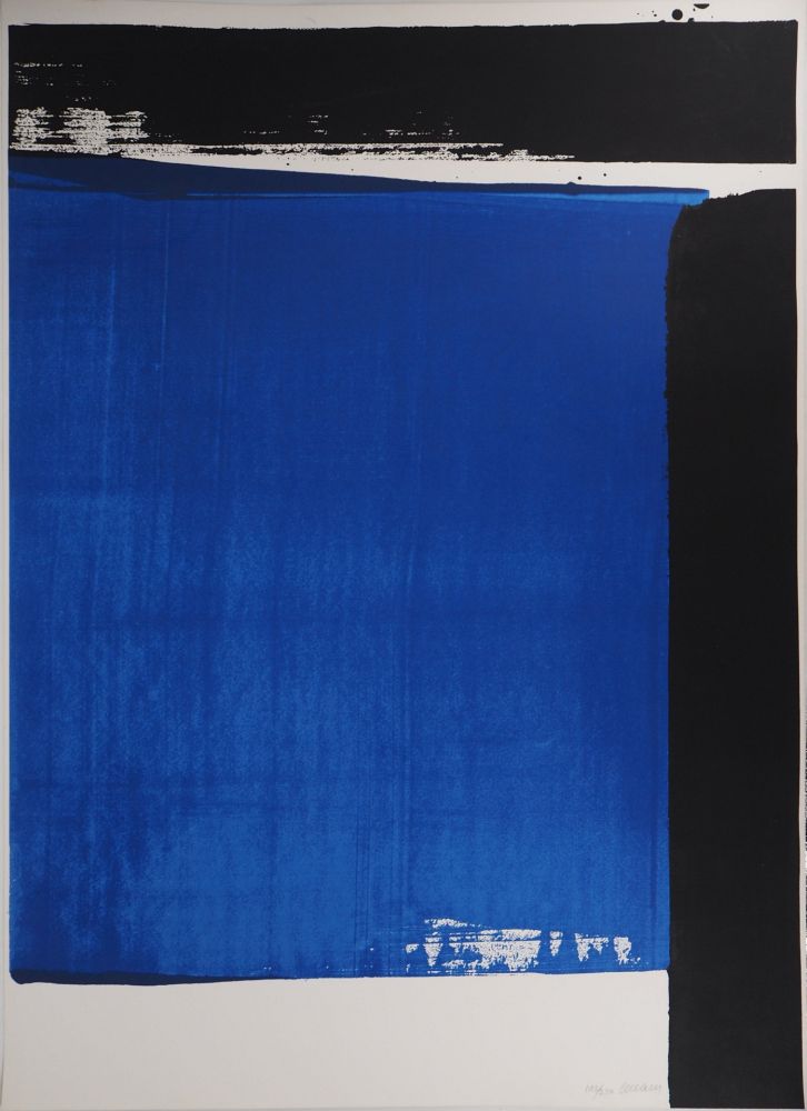 Sérigraphie Soulages - Sérigraphie n°16