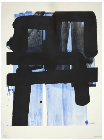 Sérigraphie Soulages - Sérigraphie N°2