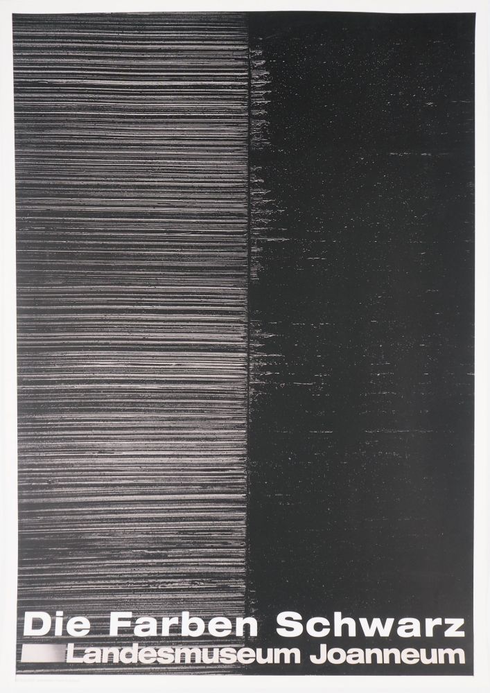 Sérigraphie Soulages - Sérigraphie n°25