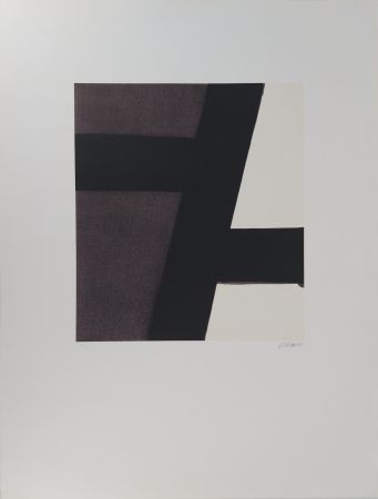 Sérigraphie Soulages - Sérigraphie n° 21