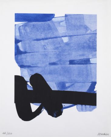 Sérigraphie Soulages - Sérigraphie No 8