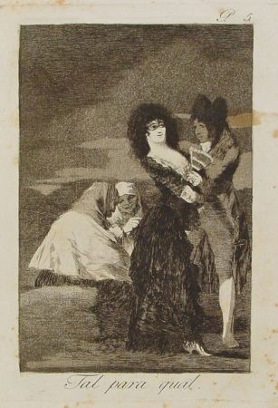 Gravure Goya - Tal para cual
