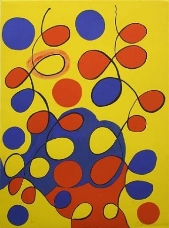 Lithographie Calder - Tapestry