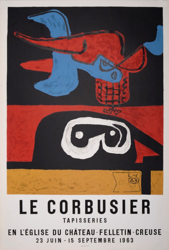 Lithographie Le Corbusier - Tapisseries (en l'église de Château-Felletin-Creuse), 1963