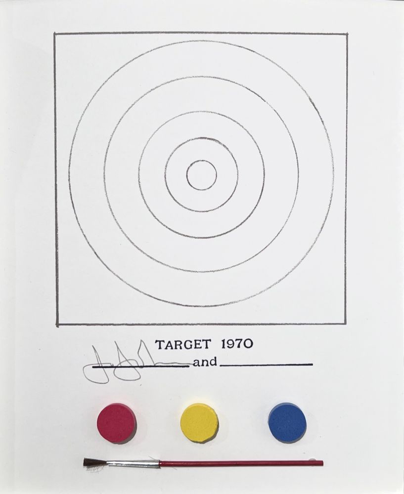Lithographie Johns - Target