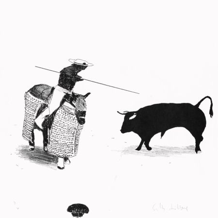 Lithographie Aillaud - Tauromachie