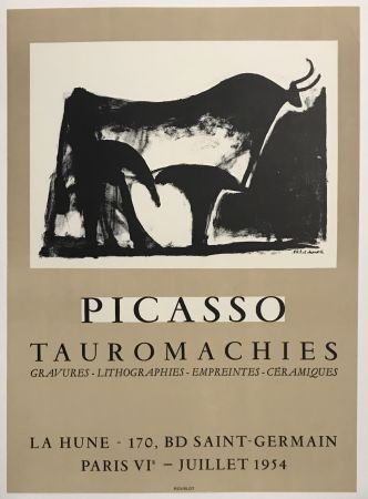 Lithographie Picasso - Tauromachies