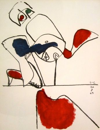 Lithographie Le Corbusier - Taurus XVII