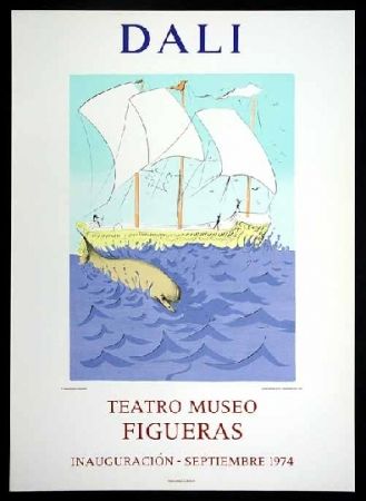 Affiche Dali - Teatro Museo Figueras.