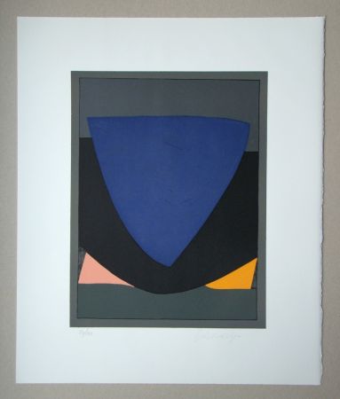 Lithographie Vasarely - Tecoma