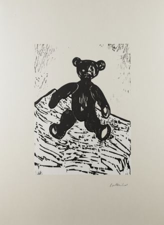 Sérigraphie Balkenhol - Teddy
