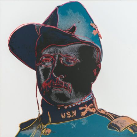 Sérigraphie Warhol - Teddy Roosevelt (F. & S. II.386)