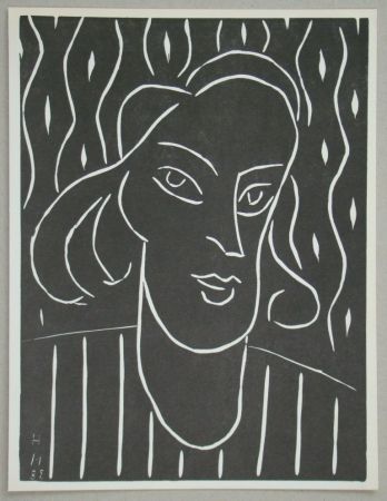 Linogravure Matisse - Teeny, 1938