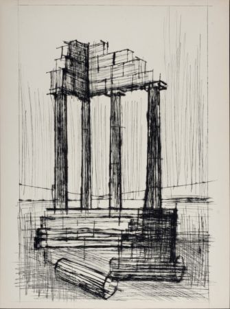 Pointe-Sèche Buffet - Temple en ruine, 1959