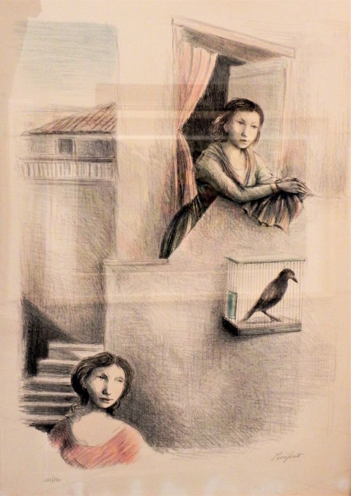 Lithographie Purificato - Tempo degli amori