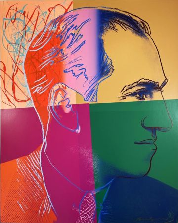 Sérigraphie Warhol - Ten Portraits of Jews of the Twentieth Century: George Gershwin II.231
