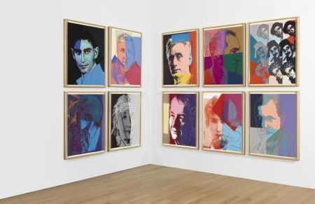 Sérigraphie Warhol - Ten Portraits of Jews of the Twentieth Century Trial Proof (Full Suite)