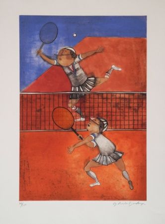Eau-Forte Boulanger - Tennis