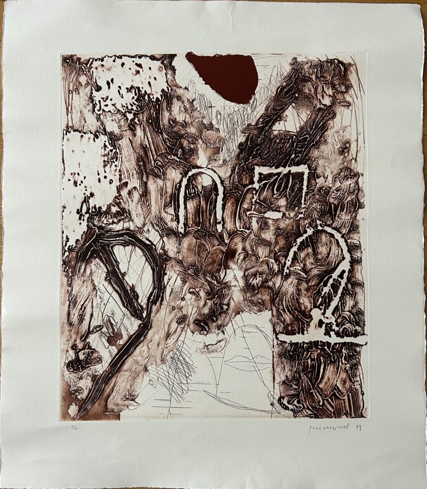 Gravure Guinovart - Terra i Espais