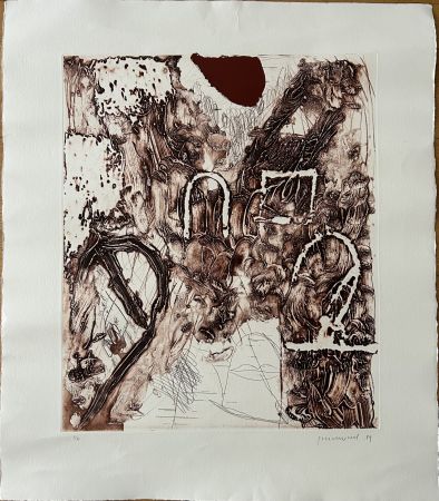 Gravure Guinovart - Terra i Espais