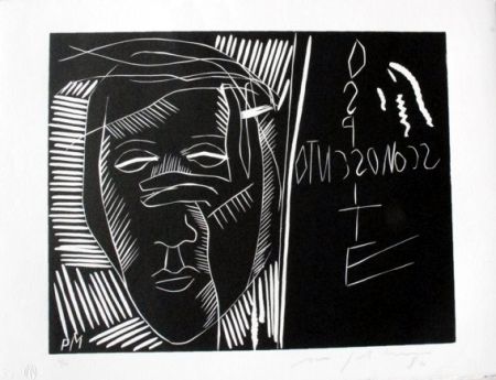 Linogravure Paladino - Terra tonda africana 3 - Ospite sconosciuto