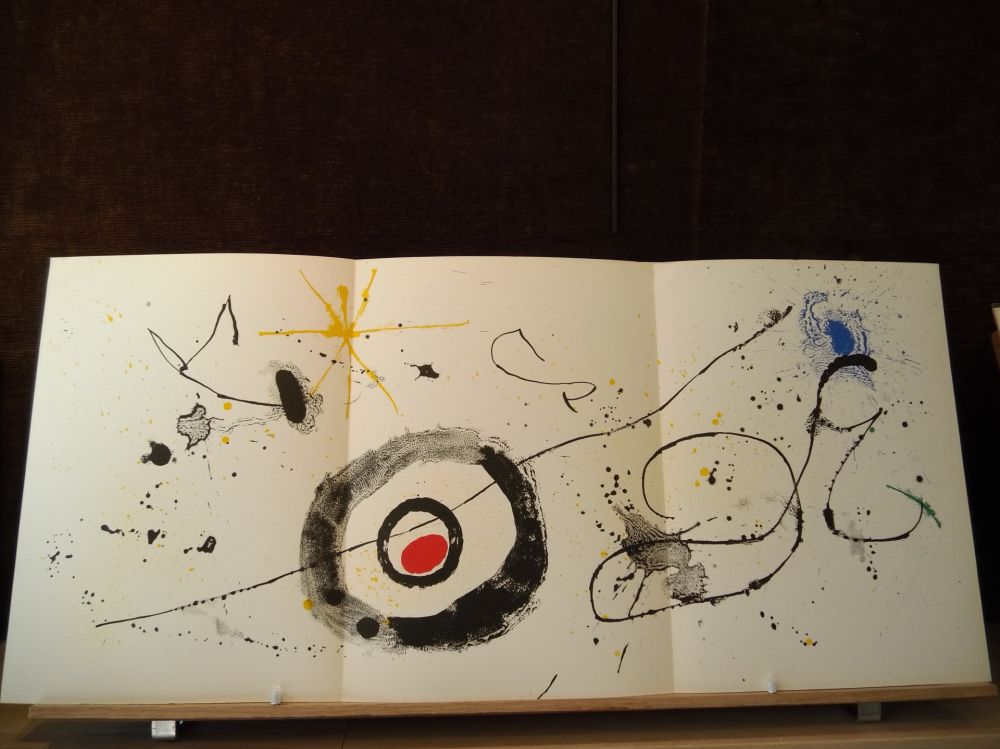 Livre Illustré Miró - Terres de grand feu
