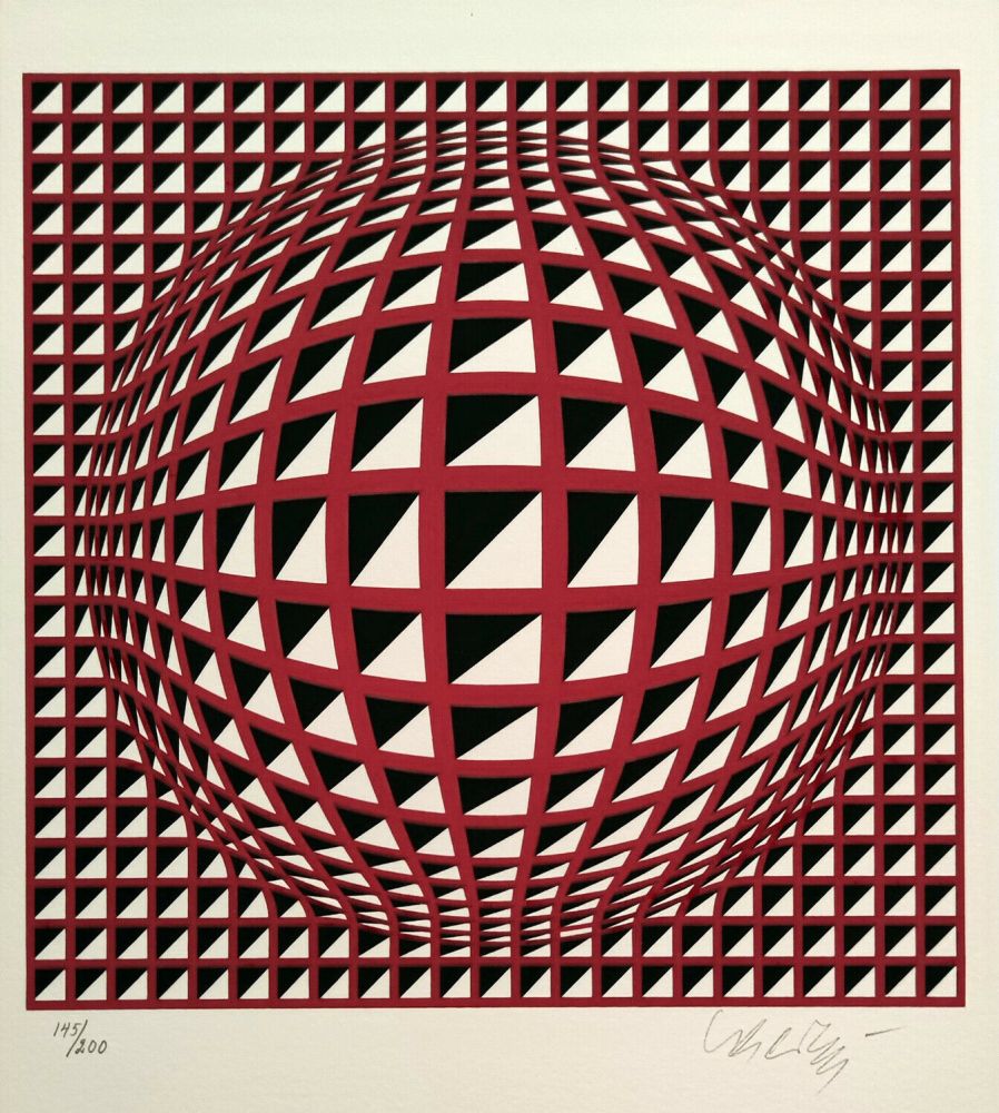 Sérigraphie Vasarely - Terz liten