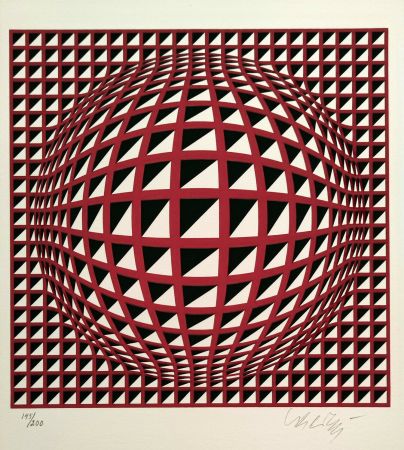 Sérigraphie Vasarely - Terz liten