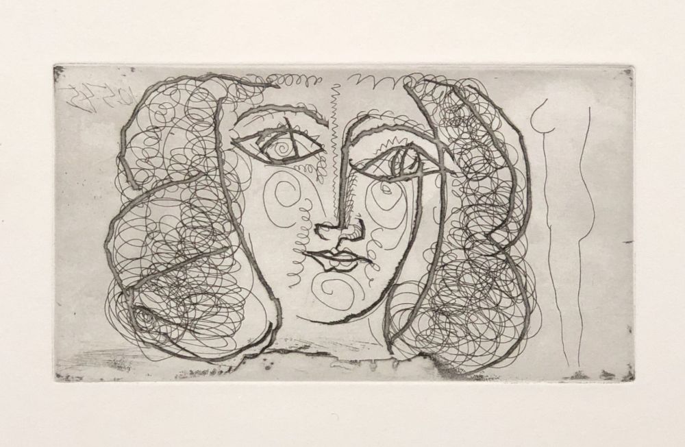 Aucune Technique Picasso -  Tete de femme de face (Small)) 