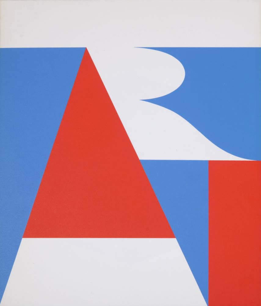 Sérigraphie Indiana - The American Art, 1971