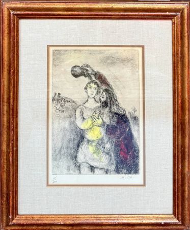 Eau-Forte Chagall - The Anointing of Saul