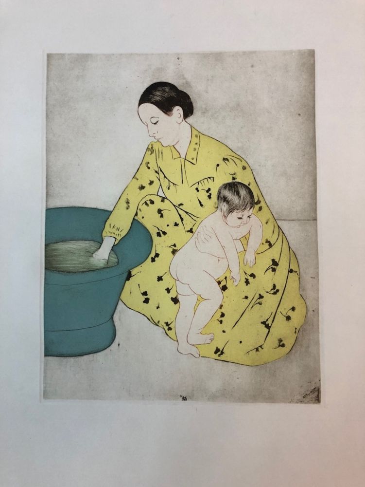 Eau-Forte Cassatt - The Bath