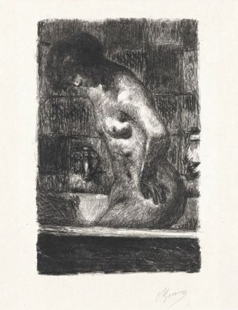 Gravure Bonnard - The Bathers
